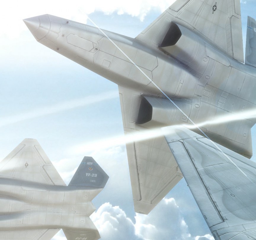 air combat online 3D compositing close up