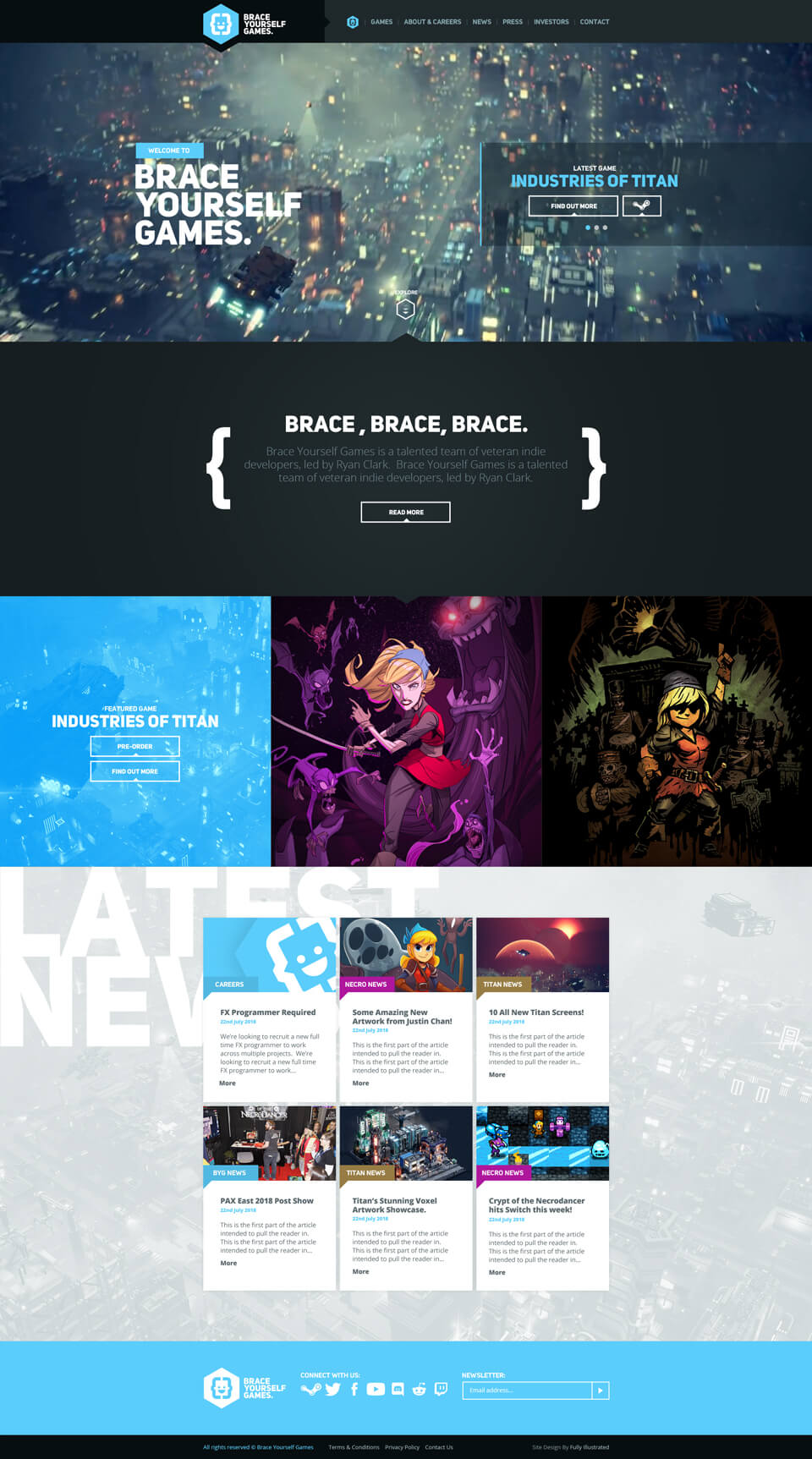 Brace Yourself Games - Fully Illustrated