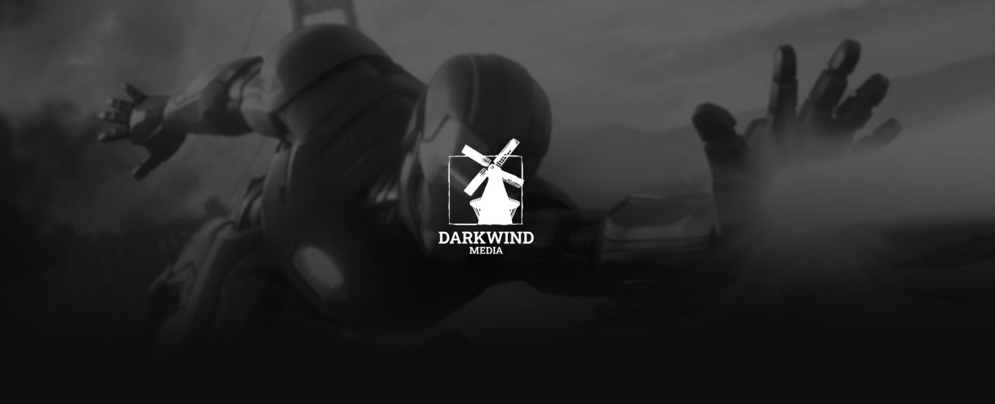 Darkwind Media Webbsite Design by Fully Illustrated